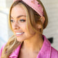 Barbie Pink Pearl Embellished Top Knot Headband