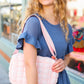 Pink Quilted Puffer Crossbody Bag