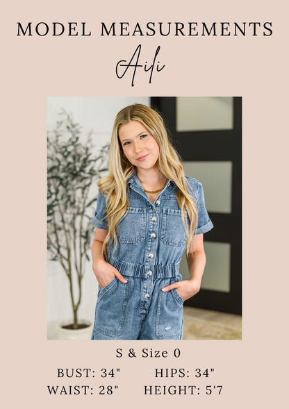 Ashley High Waist Featherweight Palazzo Jean