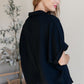 Because I Said So Dolman Sleeve Top in Black