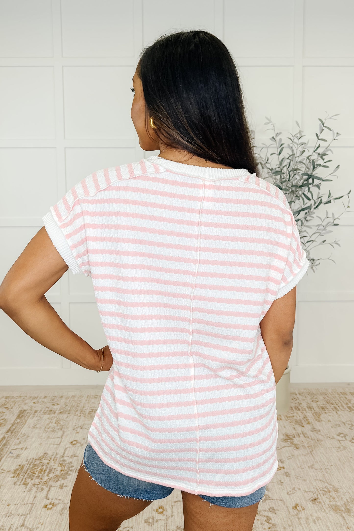 Dolman Sleeve Top in pink