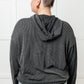 Hold That Thought Rib Knit Hoodie