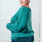 In Stitches Drop Shoulder Sweater