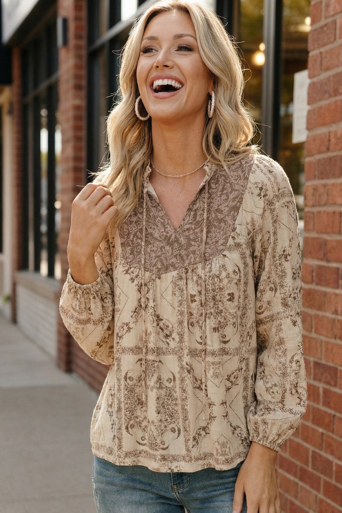 Vintage Vineyard Blouse