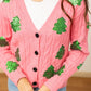 Sequin Trees Cardigan