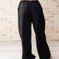 Step Up Joggers in Black