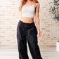 Step Up Joggers in Black