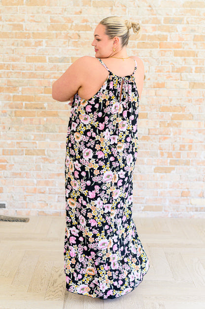Floral Halter Top Dress