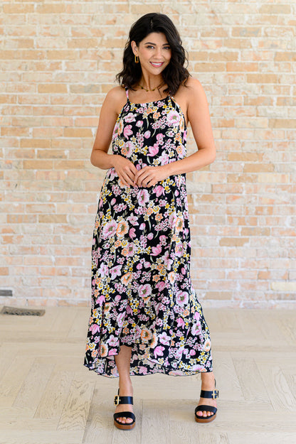 Floral Halter Top Dress