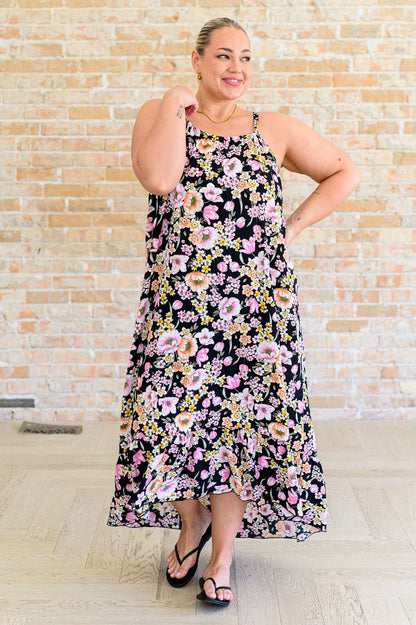 Floral Halter Top Dress