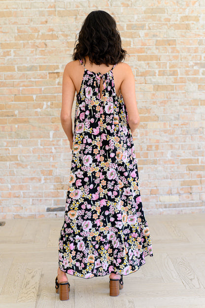 Floral Halter Top Dress