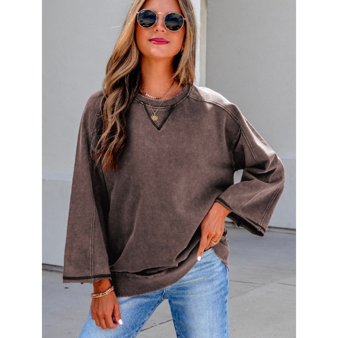 Chocolate 3/4 Sleeve