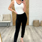 Edith Mid Rise Classic Slim Jeans in Black