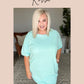 Weekend Hero Wide Leg Sweats in Olive
