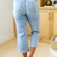 Mandy High Rise Vintage Wide Leg Crop Jeans