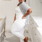 Talia High Waisted White Skinny Jeans